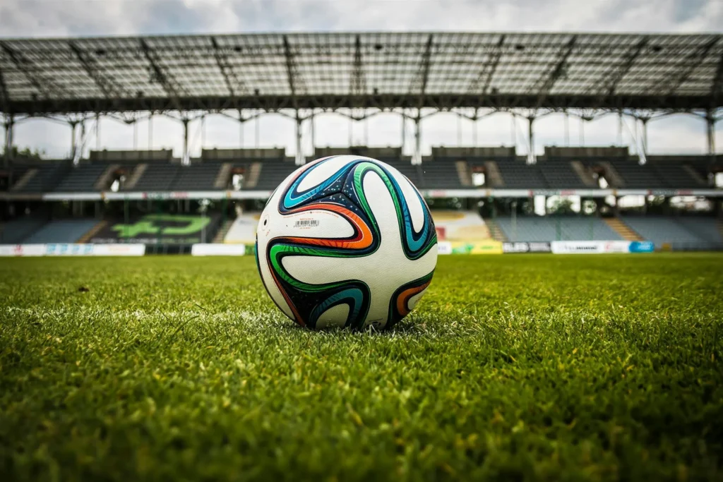 The Adidas Brazuca, being used in the 2014 FIFA World Cup .